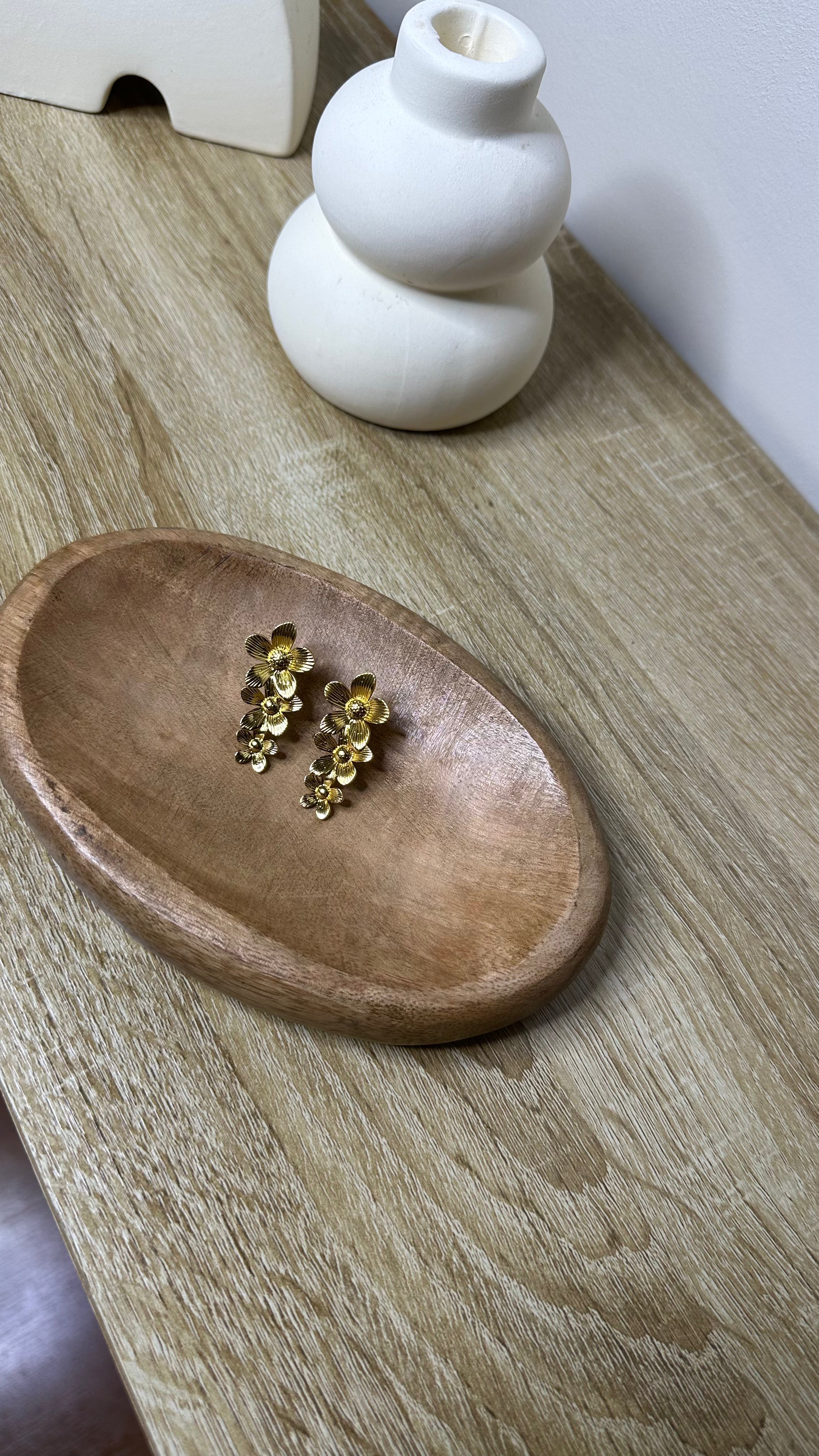 Boucles d'oreilles Fleur